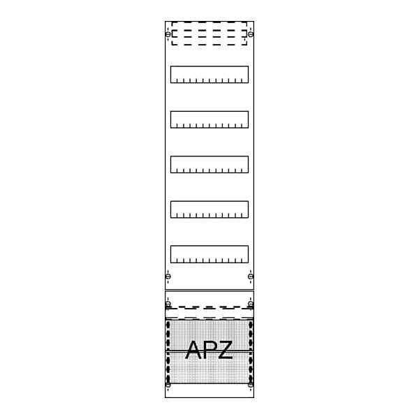 STRIEBEL & JOHN Verteilerfeld mit APZ 7RE FV17A2